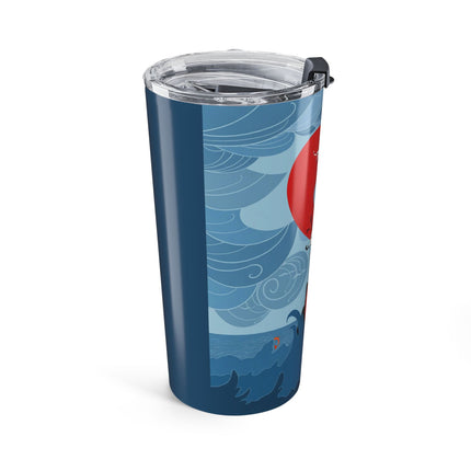 Siren of the Waves 20oz Tumbler – Dramatic Sea Power & Bold Elegance