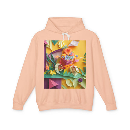 Origami Bicycle Hoodie