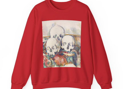 The Three Skulls by Paul Cézanne Unisex Heavy Blend™ Crewneck Sweatshirt