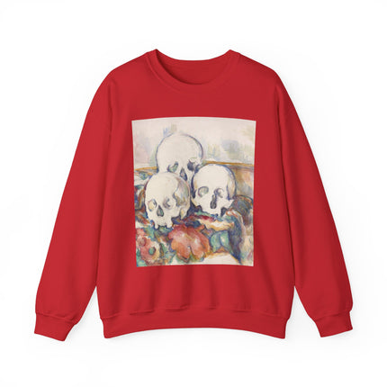 The Three Skulls by Paul Cézanne Unisex Heavy Blend™ Crewneck Sweatshirt