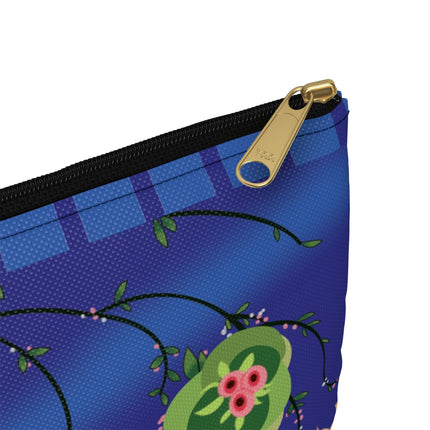 Spring Whispers Accessory Pouch – Vintage Art Fashion Design