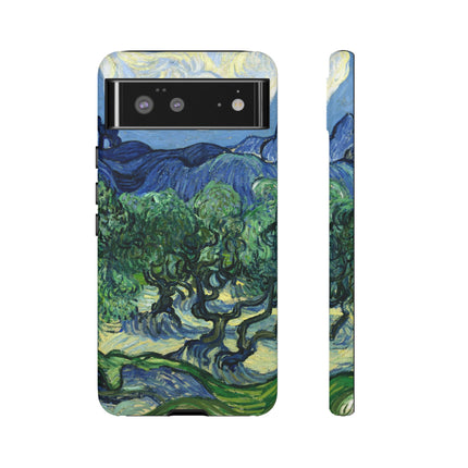 Olive Trees by Vincent Van Gogh Phone Cases