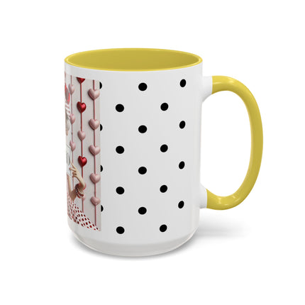Fashionably Yours, XOXO Colorful Mugs (11oz, 15oz)
