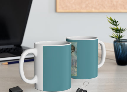 “I growl when I’m pleased, and wag my tail when I’m angry” by Sir John Tenniel Ceramic Mug 11oz