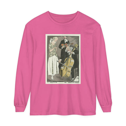 O Maitre el Relicario by Fernand Siméon Garment-dyed Long Sleeve T-Shirt