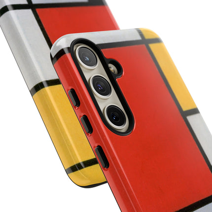 Composition with Red, Yellow, Blue, and Black by Piet Mondrian Phone Cases