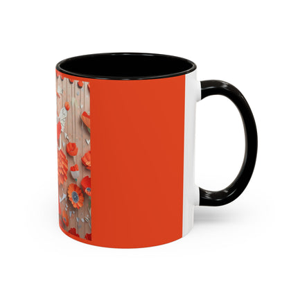 Poppy Fairy Colorful Mugs (11oz, 15oz)