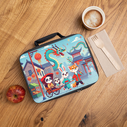 The Little Dragon and Friends Lunch Bag – Friendship & Storybook Charm