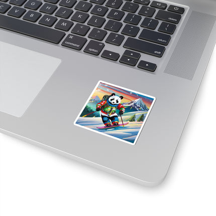 Cyberpunk Panda Kiss-Cut Stickers (4 Sizes)
