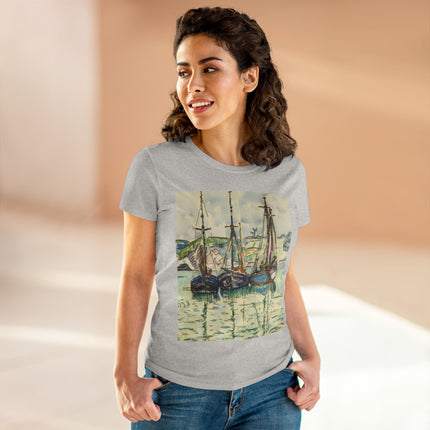 Le Trieux Paul Signac Women's Midweight Cotton Tee