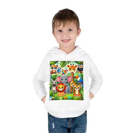 Jungle Friends Parade Toddler Pullover Fleece Hoodie