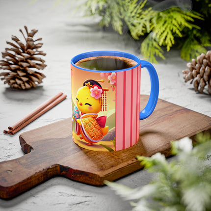 Whimsical Springtime Exchange Colorful Mugs (11oz, 15oz)