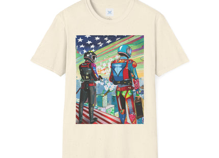 NSA Cyber Punk Computer Hacking Team Softstyle T-Shirt