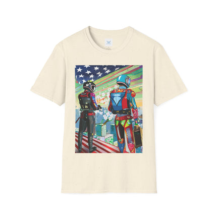 NSA Cyber Punk Computer Hacking Team Softstyle T-Shirt