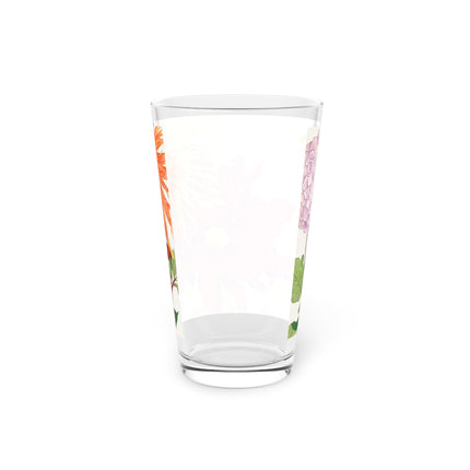 Dahlia Flower by Tanigami Kônan Glass, 16oz