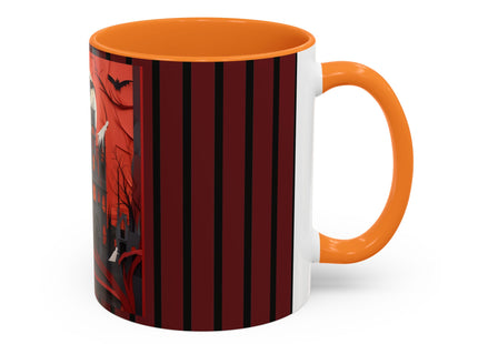 Halloween Night Scene Colorful Mugs (11oz, 15oz)