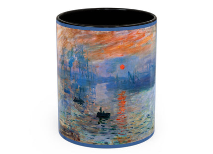 Sunrise by Claude Monet Colorful Mugs (11oz, 15oz)