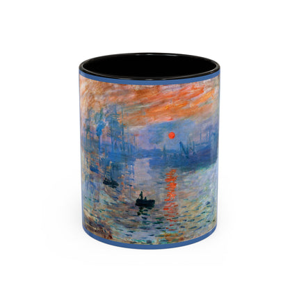 Sunrise by Claude Monet Colorful Mugs (11oz, 15oz)