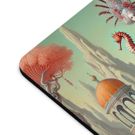 The Seahorse Court Mouse Pad