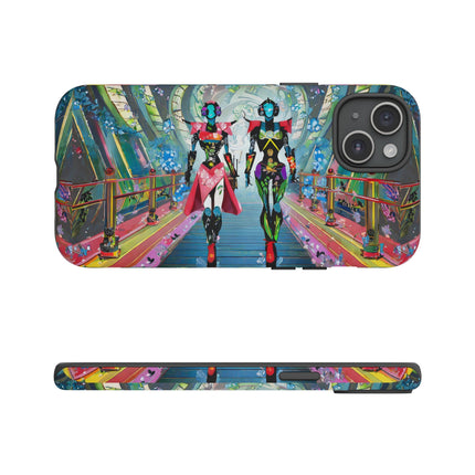 Cyber Punk Robot Models Phone Cases