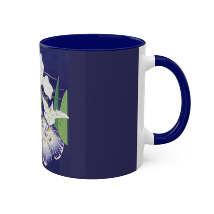 Irises by Kogyo Tsukioka Colorful Mugs, 11oz