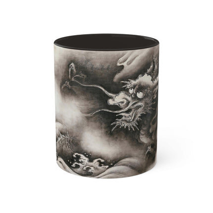 Japanese dragon by Yamada Dōa Colorful Mugs, 11oz