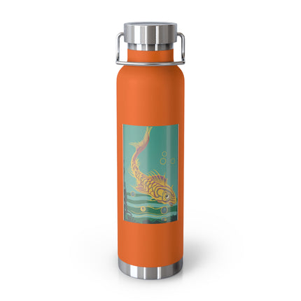 Golden Serenity Copper Vacuum Insulated Bottle, 22oz