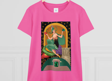 May & Emerald (from the Gem Series) by Sofia Chiostri Women's Midweight Cotton Tee