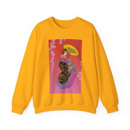 Enchanting Geisha Heavy Blend™ Crewneck Sweatshirt