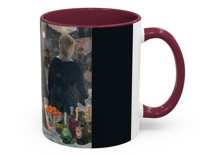 A Bar at the Folies-Bergère by Edouard Manet Colorful Mugs (11oz, 15oz)