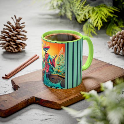 Skeleton Crew of the Misty Seas Colorful Mugs (11oz, 15oz)