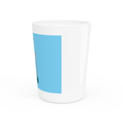 Exquisite Elegance by Umberto Brunelleschi Ceramic Shot Glass