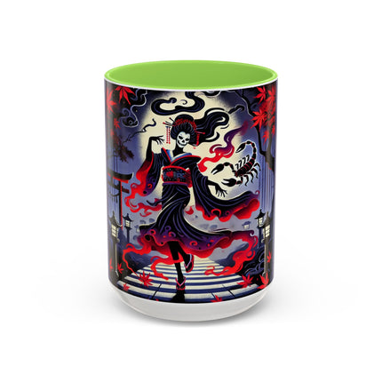 Halloween Sorceress Colorful Mugs (11oz, 15oz)