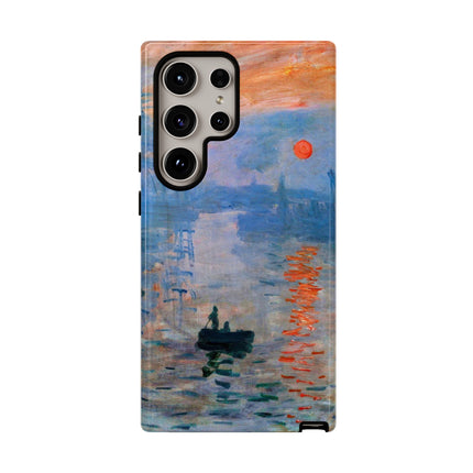 Sunrise by Claude Monet Phone Cases