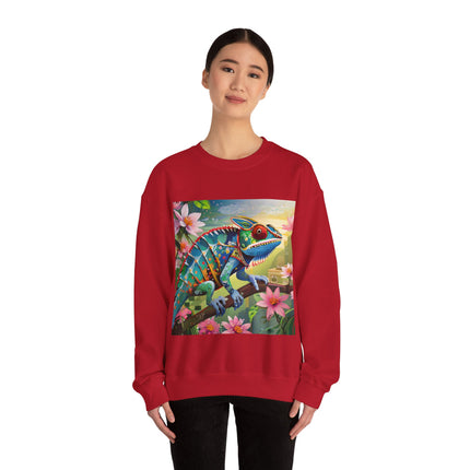 Camouflage Chameleon Unisex Heavy Blend™ Crewneck Sweatshirt