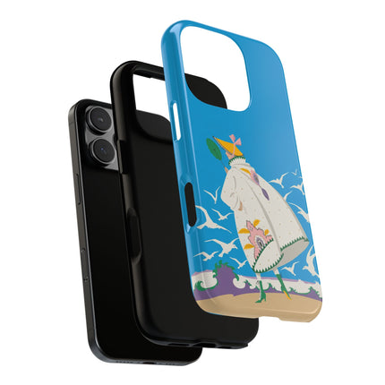 Seaside Wanderer Phone Case – Whimsical Charm & Coastal Delight