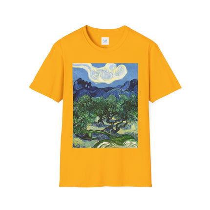 Olive Trees by Vincent Van Gogh Softstyle T-Shirt