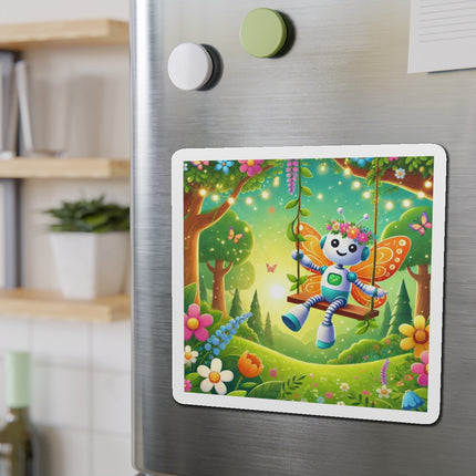 Robot Fairy Die-Cut Magnets (5 Sizes)