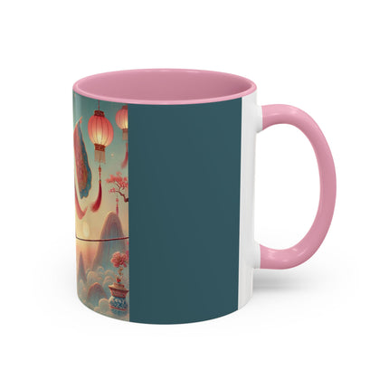 The Lantern Walker Colorful Mugs (11oz, 15oz)