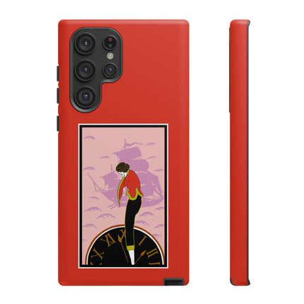 Woman Waiting for her Beloved at 1:59 by Kobayashi Kaichi Phone Case