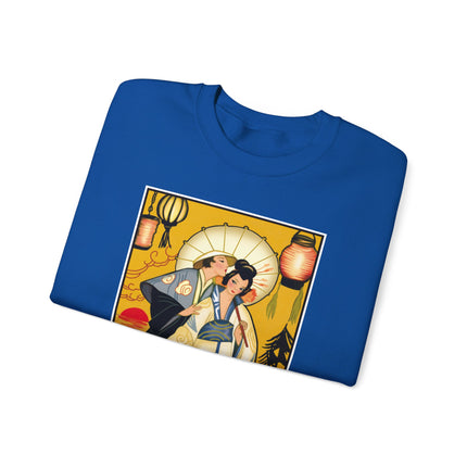 Golden Embrace Heavy Blend™ Crewneck Sweatshirt