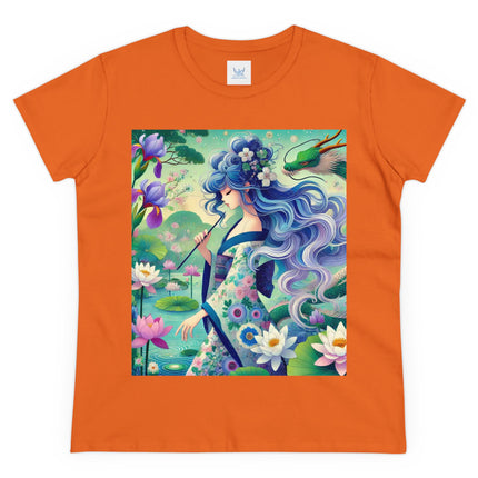 Fairy of the Koi Pond Cotton Tee