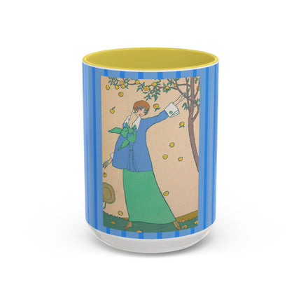 Le Verger by Georges Lepape Colorful Mugs (11oz, 15oz)