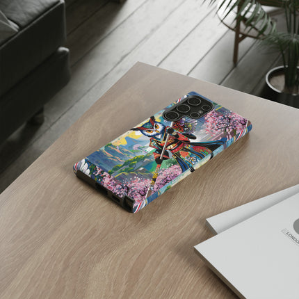 Cyberpunk Samurai Owl Phone Cases