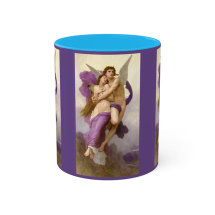 The Abduction of Psyche by William Bouguereau Colorful Mugs, 11oz