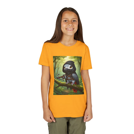 The African Grey Sentinel Youth Short Sleeve Tee