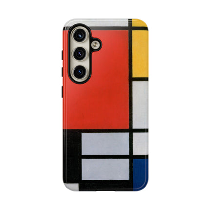 Composition with Red, Yellow, Blue, and Black by Piet Mondrian Phone Cases