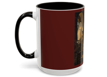 Raphael and his Muse in the Atelier by Vincenzo Abbati Colorful Mugs (11oz, 15oz)