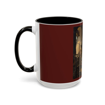 Raphael and his Muse in the Atelier by Vincenzo Abbati Colorful Mugs (11oz, 15oz)