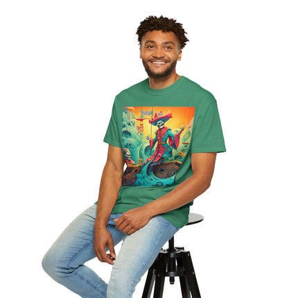 Skeleton Crew of the Misty Seas Unisex Garment-Dyed T-shirt